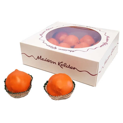 Oranje slagroomsoesjes 12 stuks