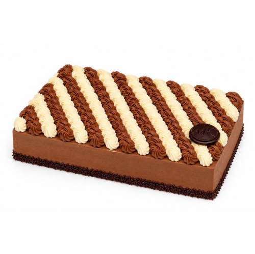 Chocolade taart vierkant