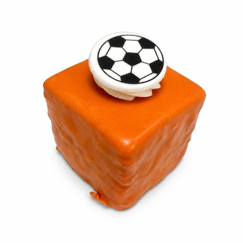 WK soiree, vierkant (oranje)