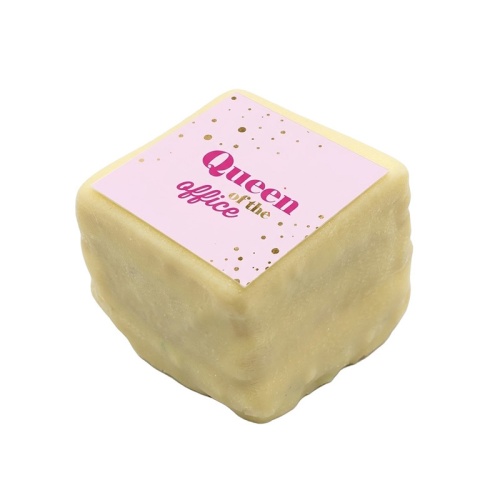 Queen soiree, vierkant (wit)