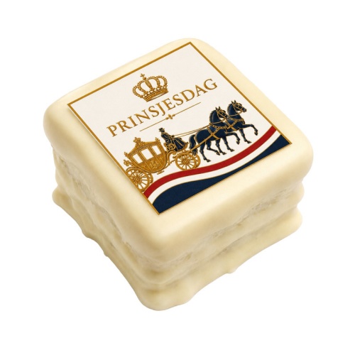 Prinsjesdag soiree, vierkant (wit)