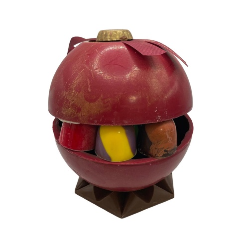 Chocolade Kerstbal met bonbons