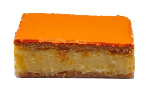 Oranje tompouce banketbakkersroom