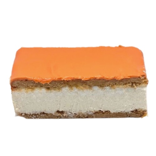 Oranje tompouce slagroom