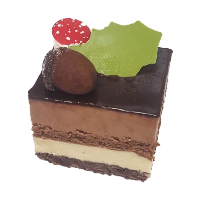 Café noir dessert gebak