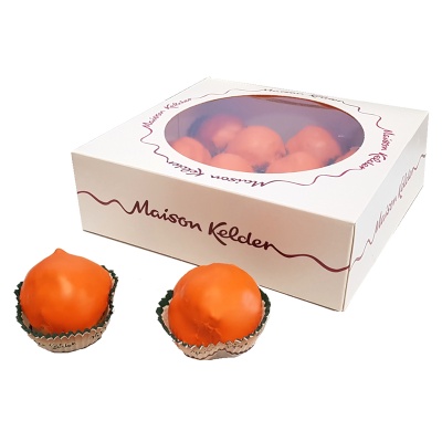 Oranje slagroomsoesjes (12 stuks)