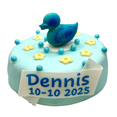 Geboorte taart jongen