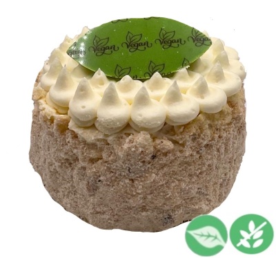 Hazelnoot creme gebak (vegan)
