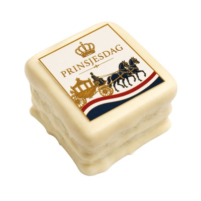 Prinsjesdag soiree, vierkant (wit)