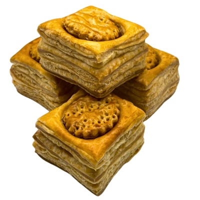 Pasteibakjes per 4