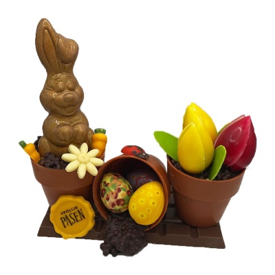 Chocolade Haas/Bloempot (melk)