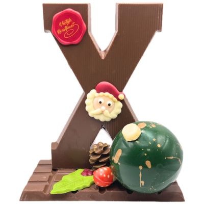 Gegoten chocoladeletter X deluxe melk