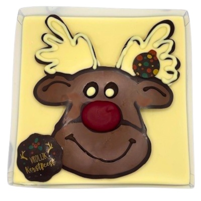 Chocolade rudolf wit