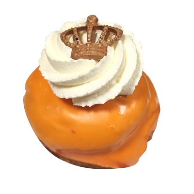 Oranje soes met Zwitserse room