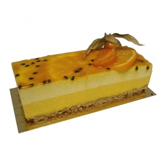 Passie mango schnitte (suikerarm)